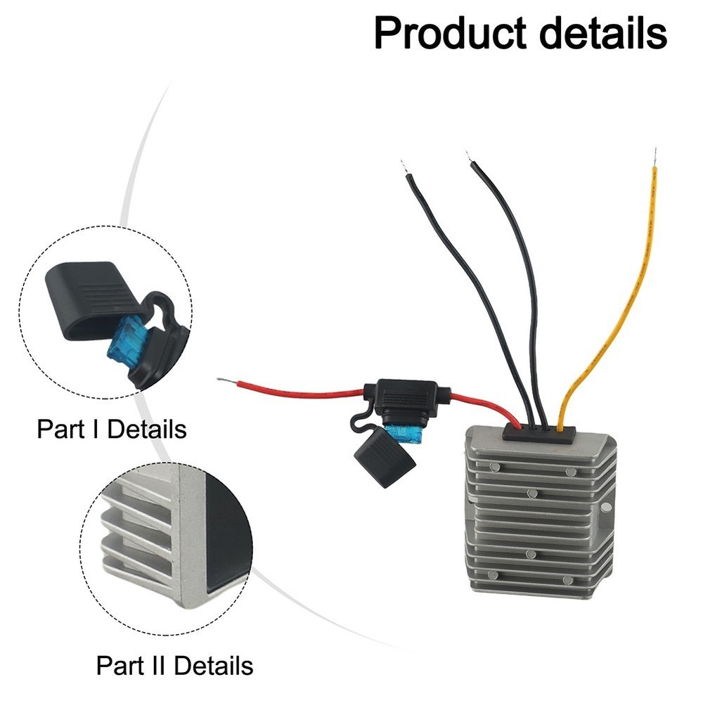Aluminum Shell DCDC Power Converter for Automotive Applications and Projects