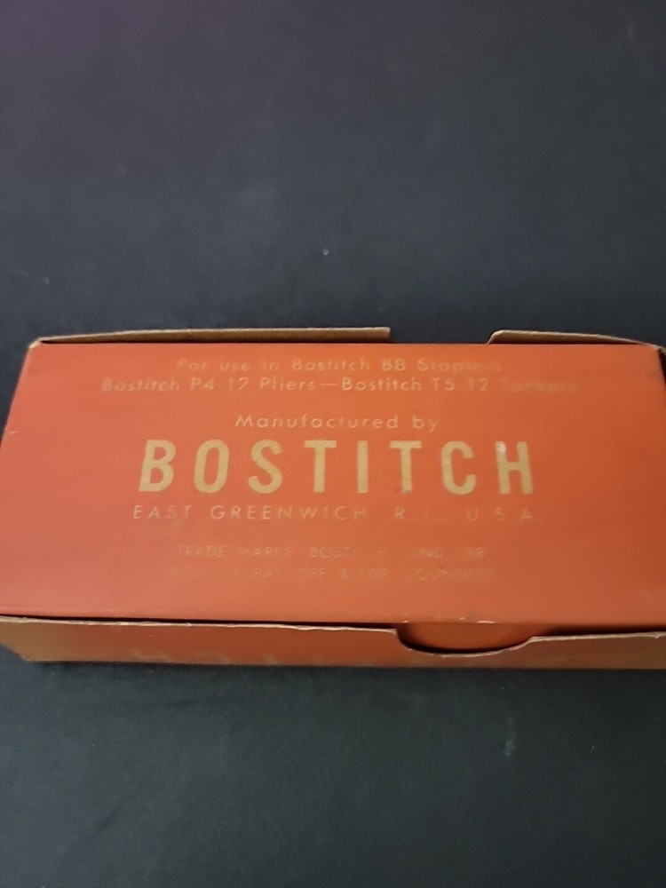 Bostitch B8 Staples Partial Box
