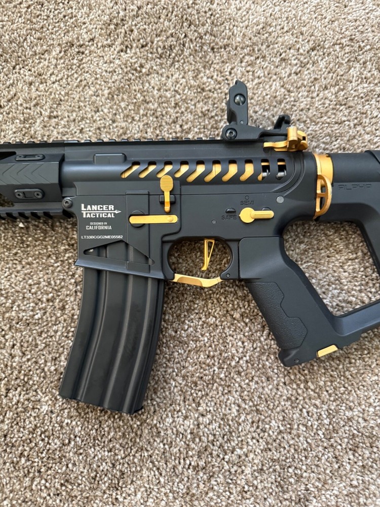 Lancer Tactical Nightwing Skeleton Gold AEG