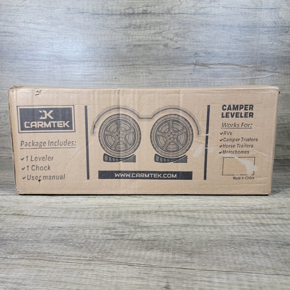DK Carmtek Camper Leveler 1 Pack Kit Wheel Shock