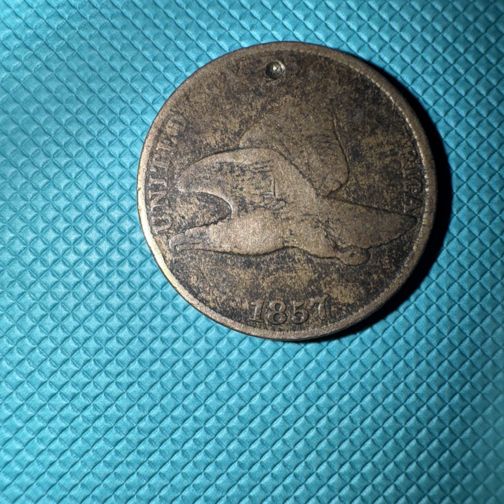 1857 Flying Eagle Cent Penny