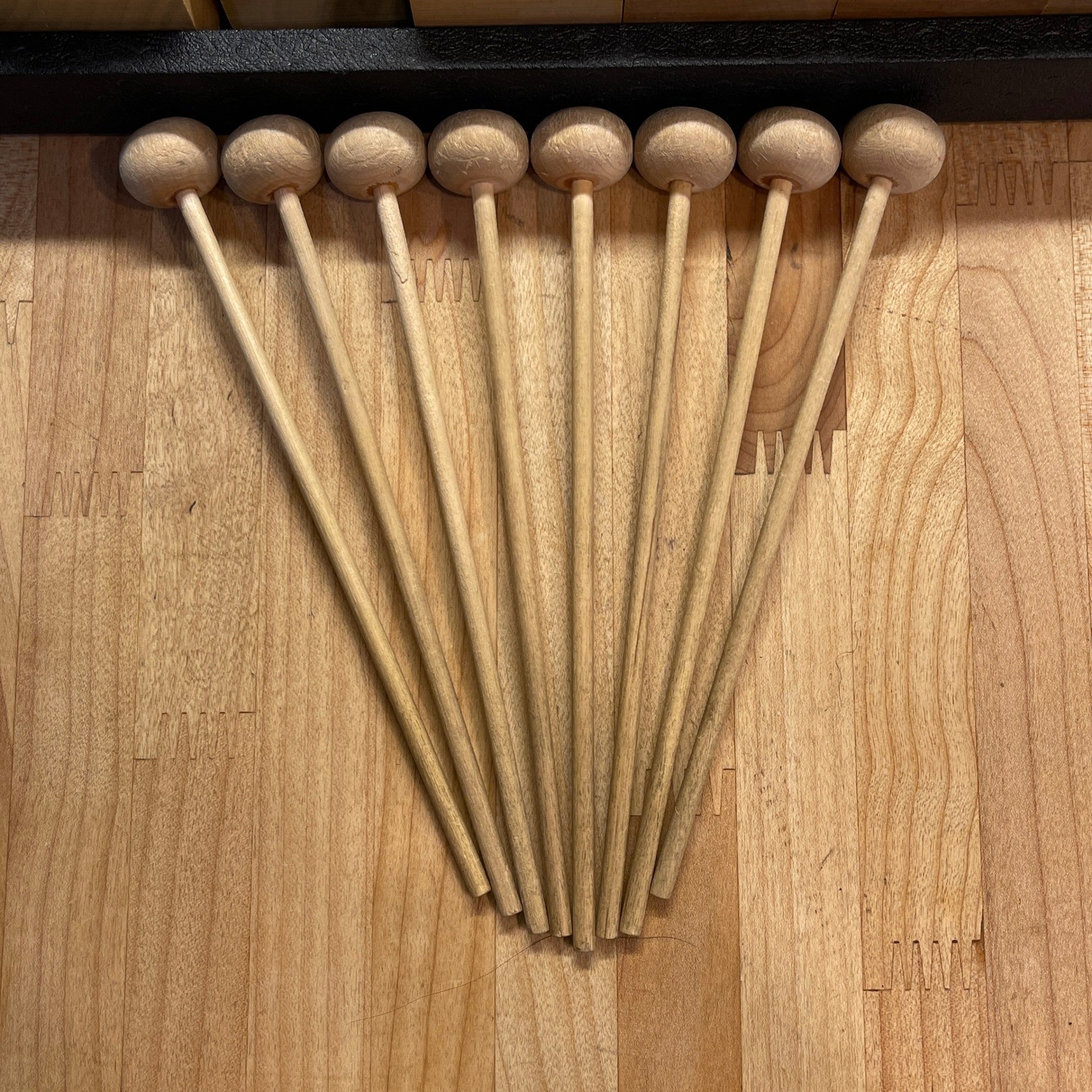 Vintage BF Kitching Resonator Bell Set Chromatic 20 Note with Case and Mallets