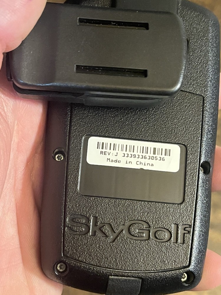 SKYCADDIE SG3.5 Golf GPS Rangefinder & Usb Adapter. Powers On