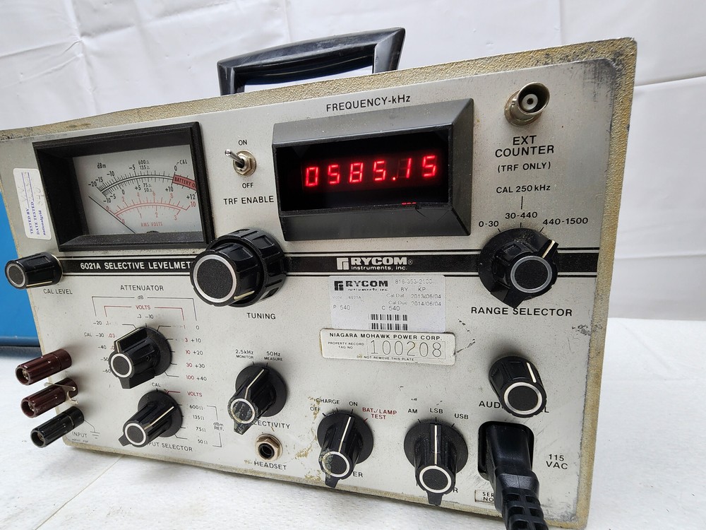 Rycom Instruments Inc. 6021A Selective Levelmeter
