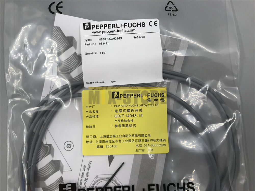 1PC New FOR Pepperl+Fuchs NBB0.8-5GM25-E2 Proximity switch sensor replacement