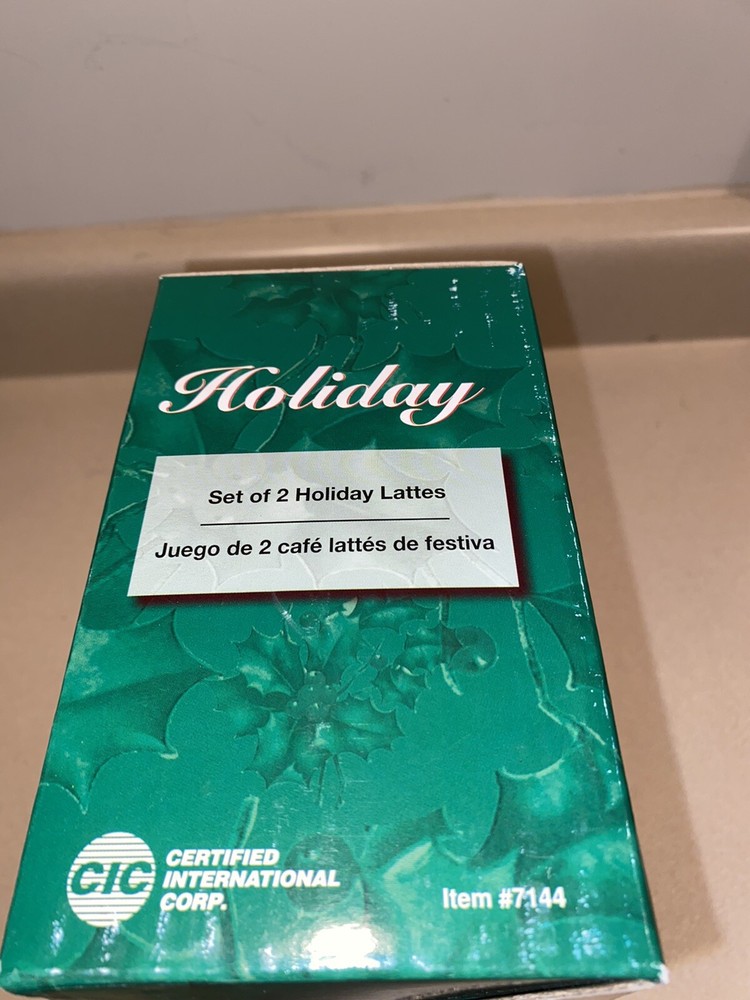 Holiday Latte Cups