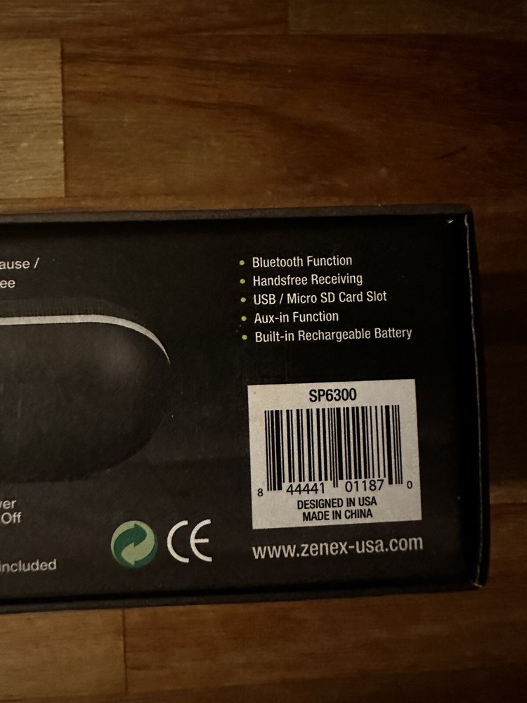 Zenex Bluetooth LED Wireless Capsule Speaker