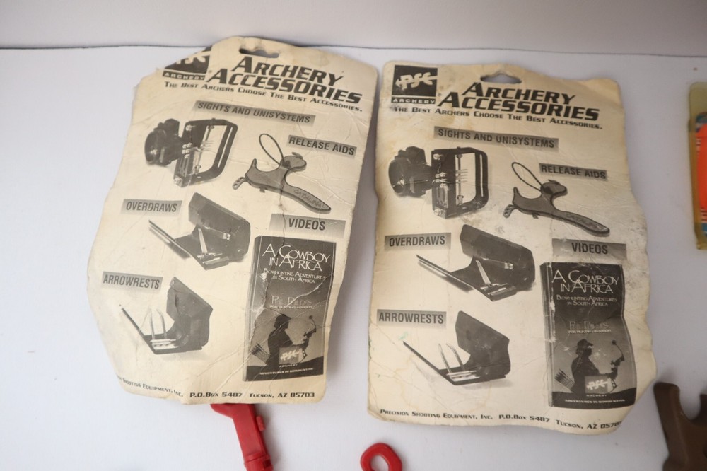 Assorted Archery Accessories Lot NEW & USED, Delta, HCA