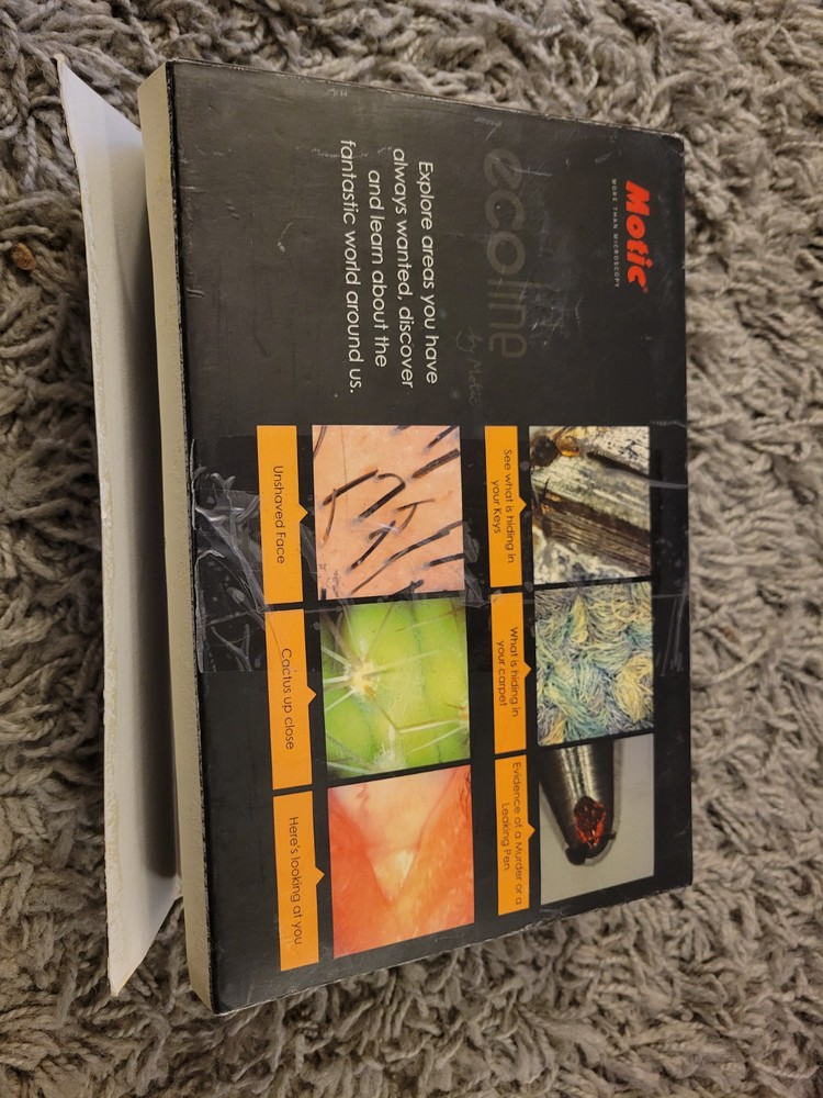 Motic Ecoline Digital Explorer HaNdheld camera D-EL1 NIB