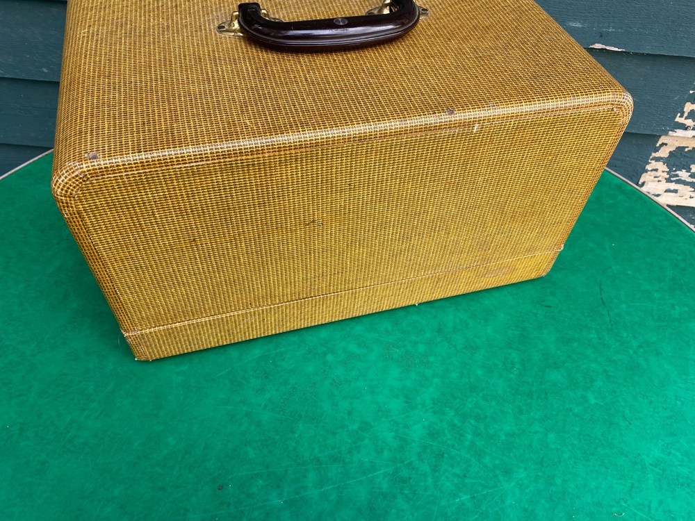 VTG Victor Adding Machine Bakelite w/ Jade Keys Art Deco Model With Hard Case