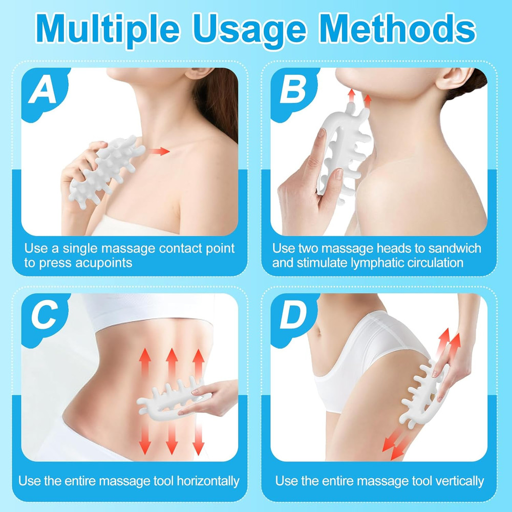 Cellulite Massage Tool, Fascia Blaster, Lymphatic Drainage Tool, Trigger Point M