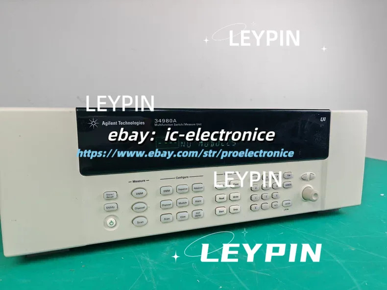 Keysight Agilent 34980A Multifunction Switch Measurement Unit.&ic