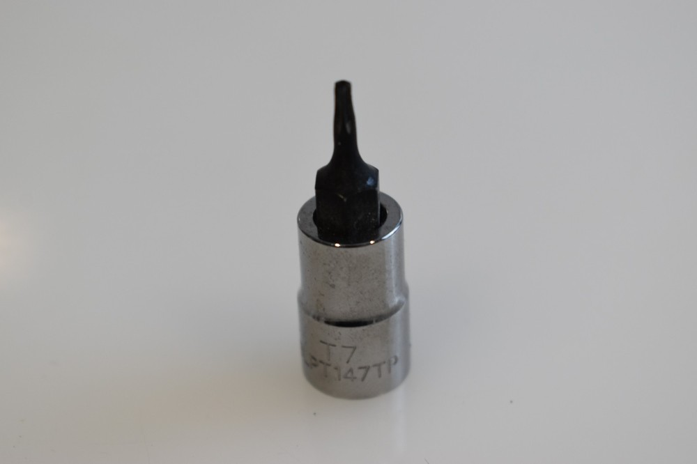 Blue Point Tools BLPT147TP T7 TORX Tamper Proof Bit Socket Driver 1/4" Drive