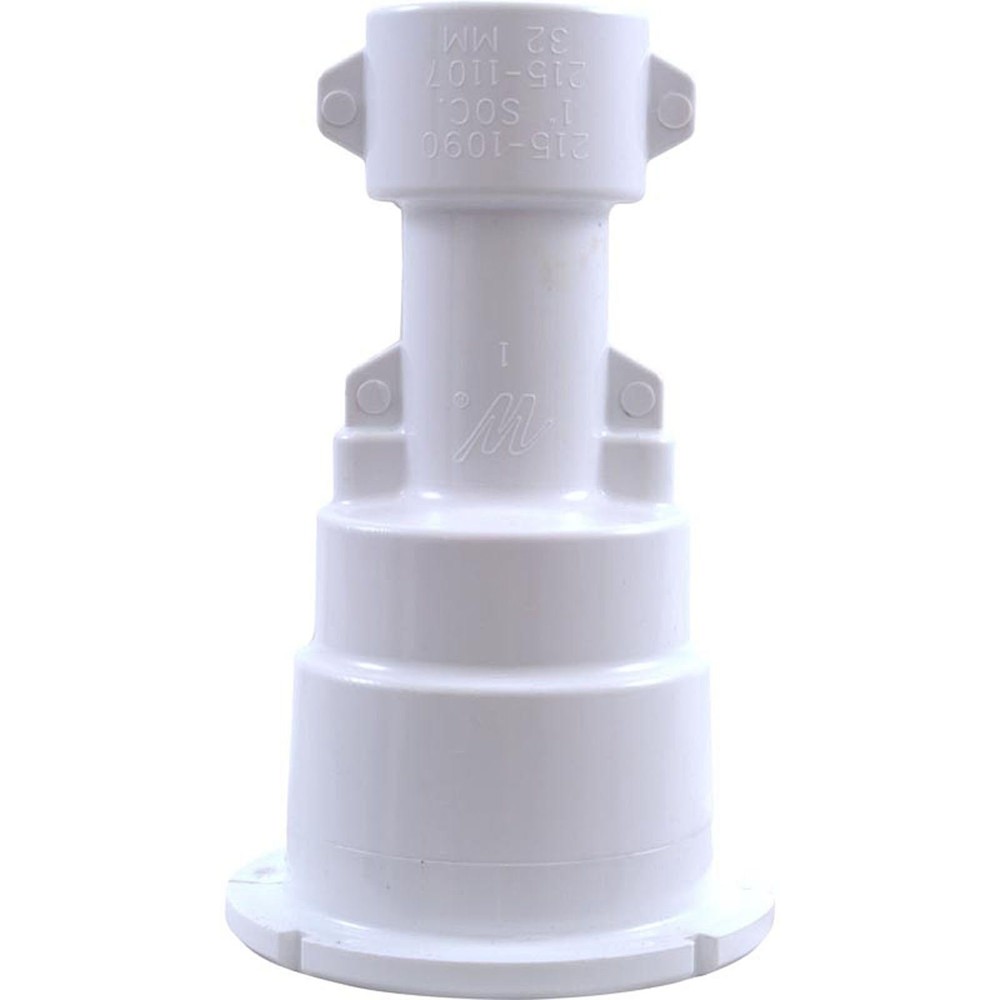 Waterway Plastics-Wall Fitting, Waterway Poly Storm Gunite, White
