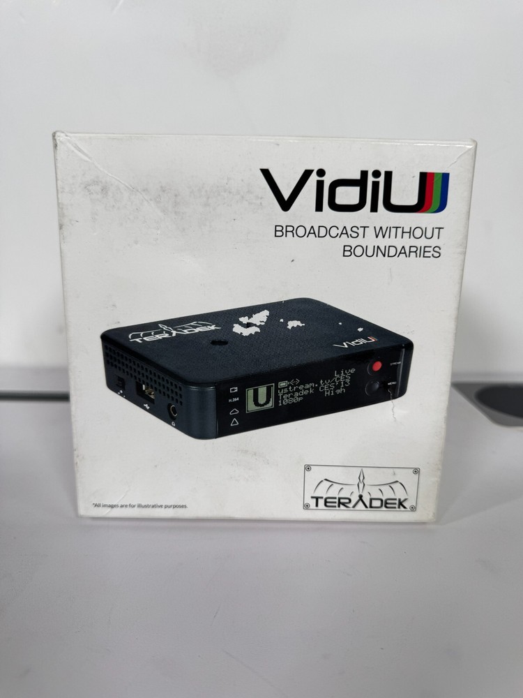Teradek VidiU Streaming Device H.264 Encoder *No AC Adapter*