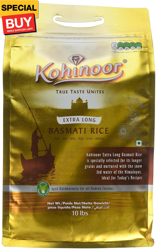 Gold Basmati Rice 10 Lbs