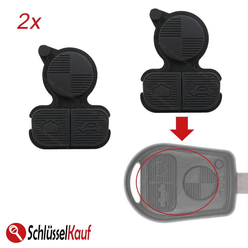 Car Key Keypad Rubber Black NEW Fits BMW E36 E38 E39 E46 Z3