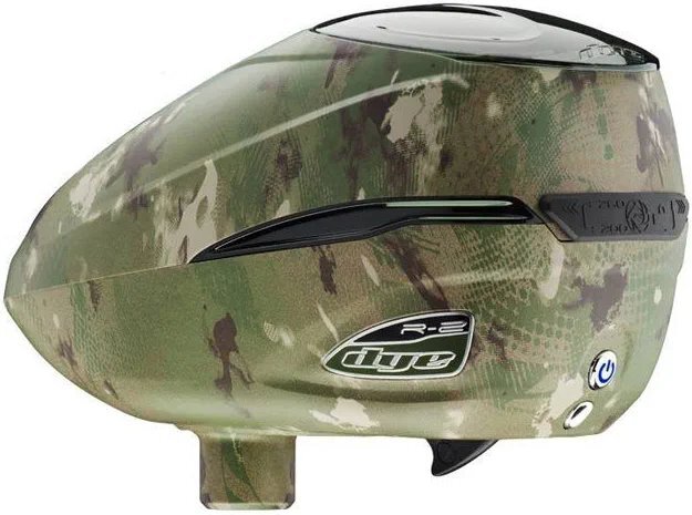 Dye R2 Electronic Paintball Loader R2 Rotor Hopper - Dyecam