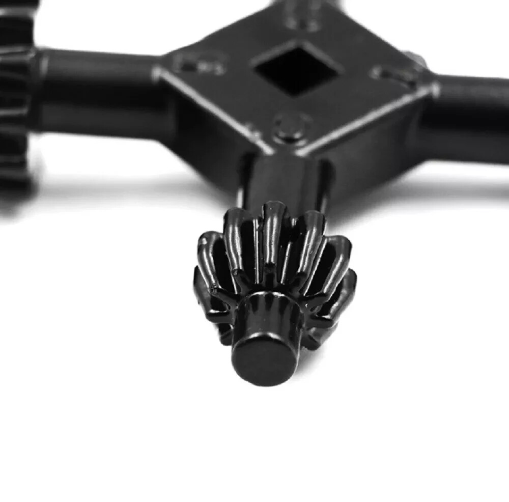 4 Way Drill Press Chuck Key Universal - Carbon Steel 1/2" 9/16" 5/8" 11/16" Size