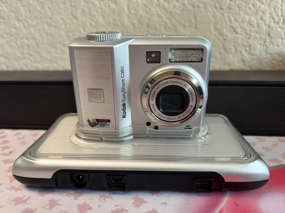Kodak EasyShare C360 5.0MP Digital Camera - Silver