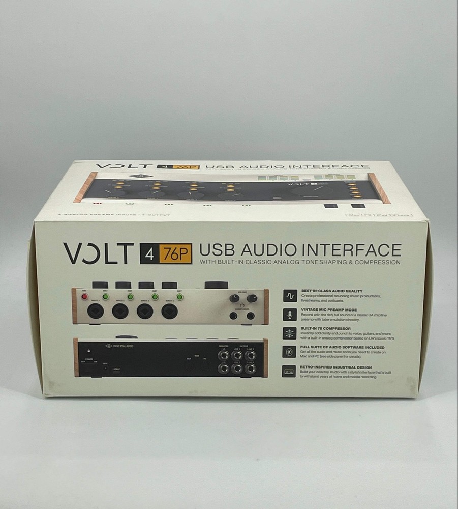 Volt 4 76p 4-Channel Universal USB Audio Interface