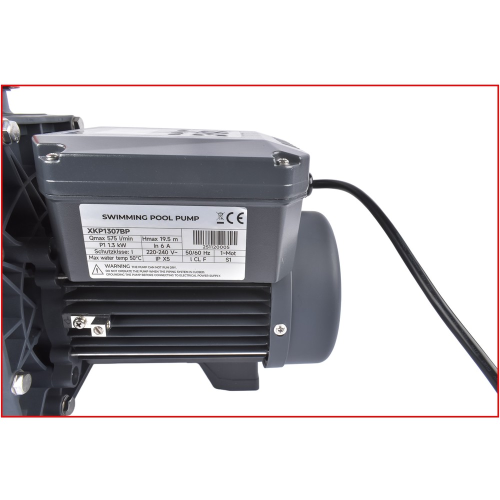 1.8 HP Variable Speed Pool Pump with Programmable Timer 220V, Energy Efficient