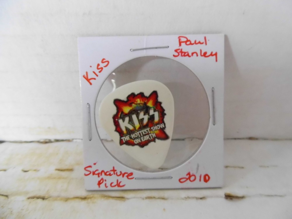 KISS "PAUL STANLEY" 2010 GUITAR PICK~READ DESCRIPTION #16~20