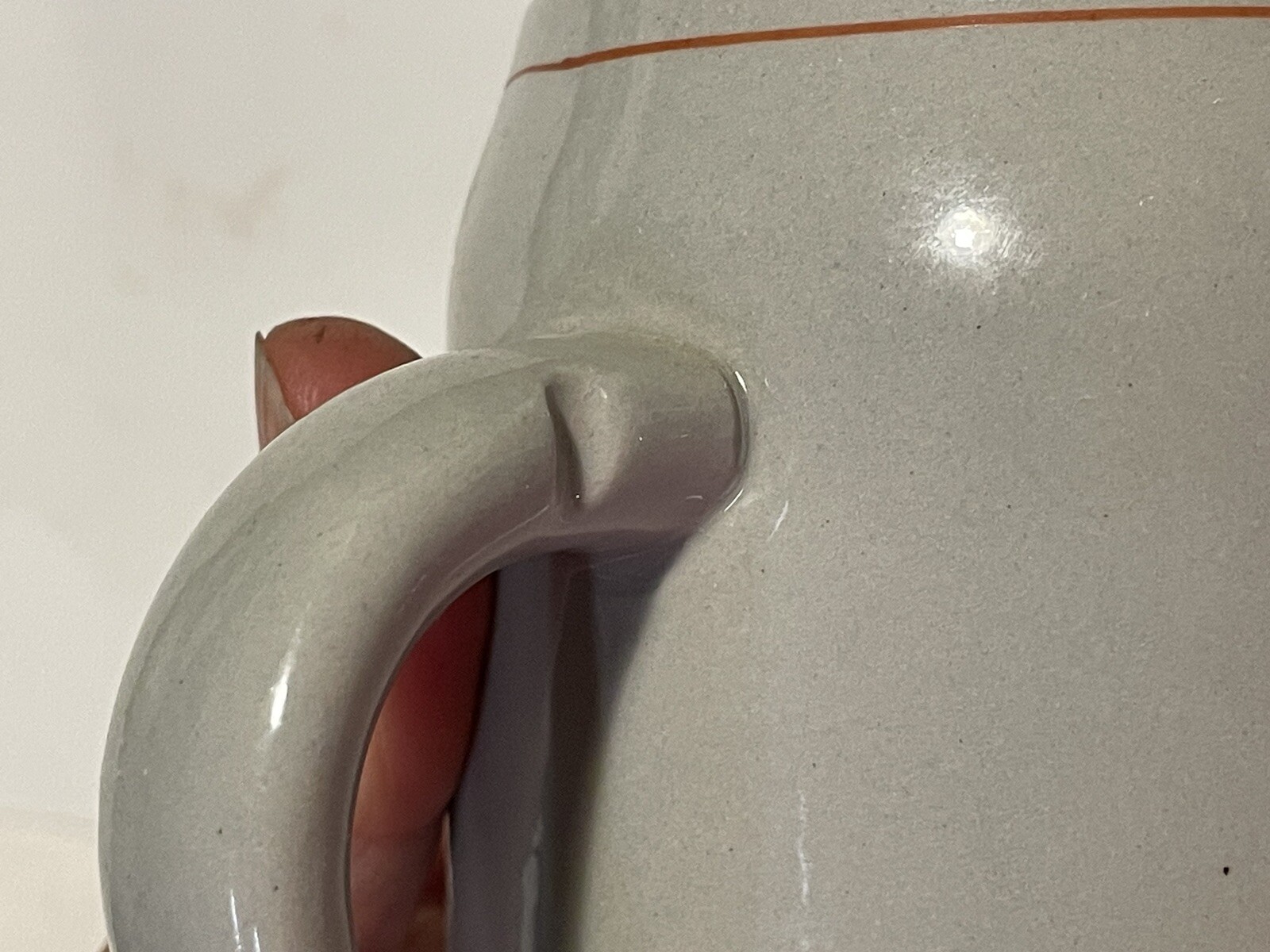 Vintage Munchen Child in Cowl Mug Stein Made in Germany USE DISPLAY DECOR BAR