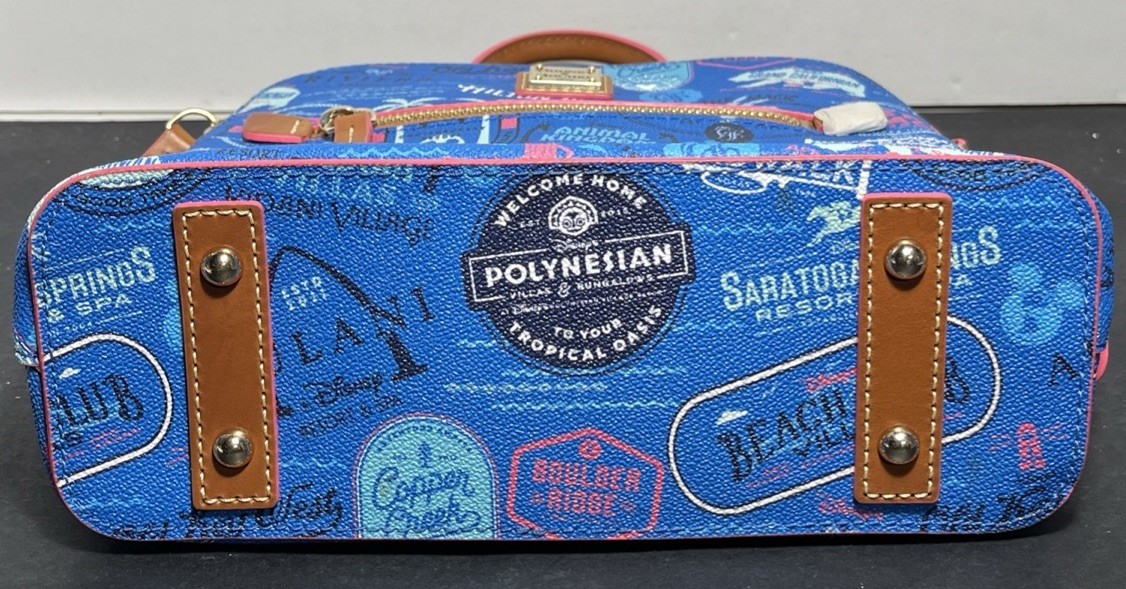 NWT DISNEY DOONEY & BOURKE DVC VACATION CLUB BLUE MINI BACKPACK PURSE 10x10"