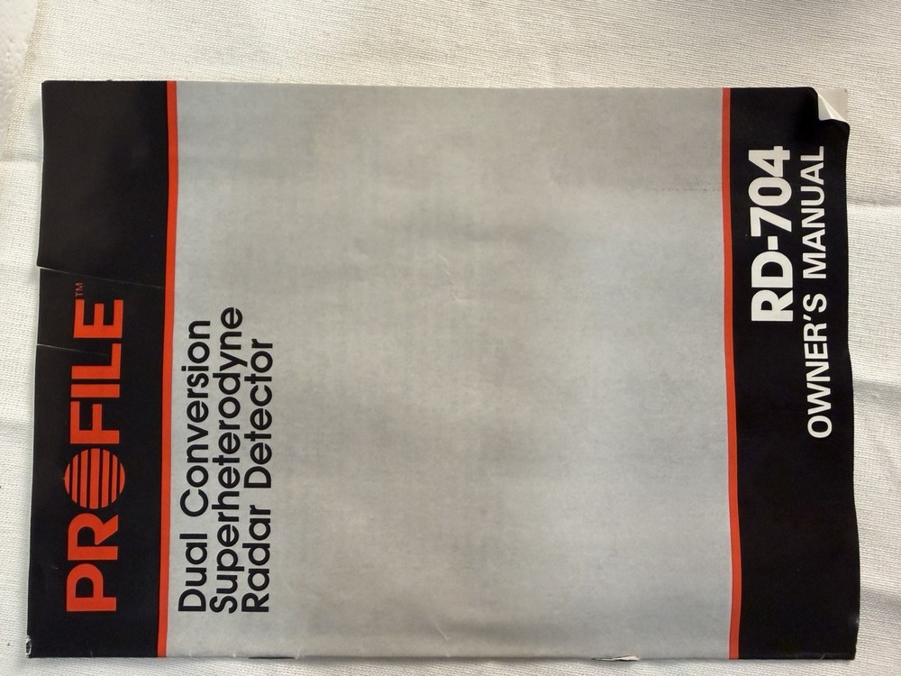 Profile Wireless Remote System Radar Detector