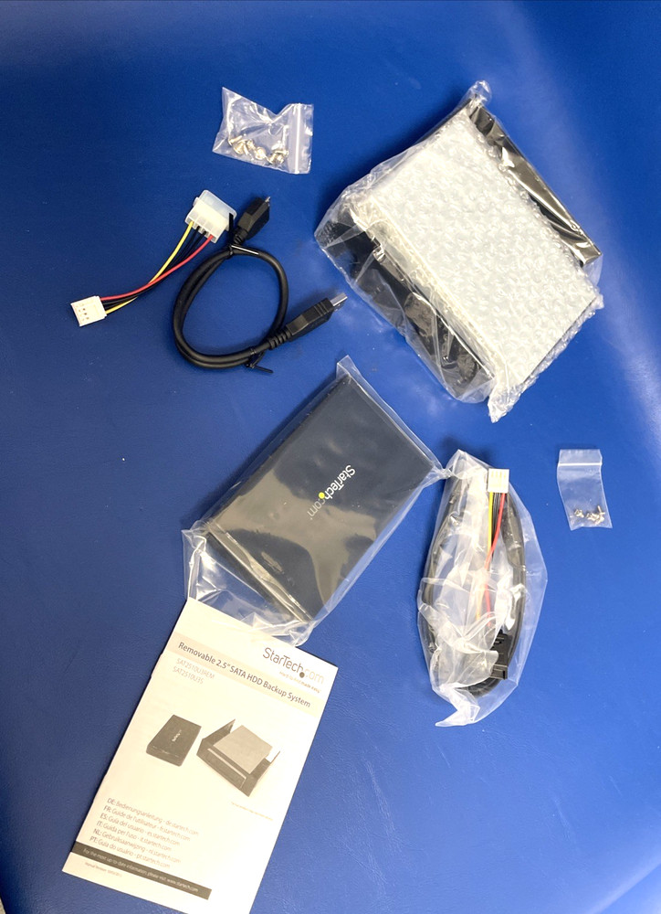 STARTECHCOME SAT2510U3REM HDD Storage Computer PC Backup System.