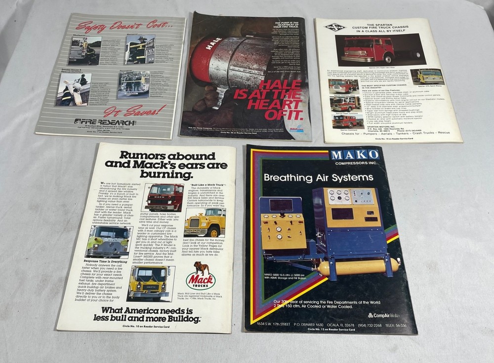 FIRE COMMAND magazine 11 issues from 1984
