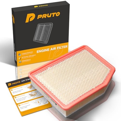 High-Flow Engine Air Filter Compatible with Chevy GMC 2019-2026 Silverado