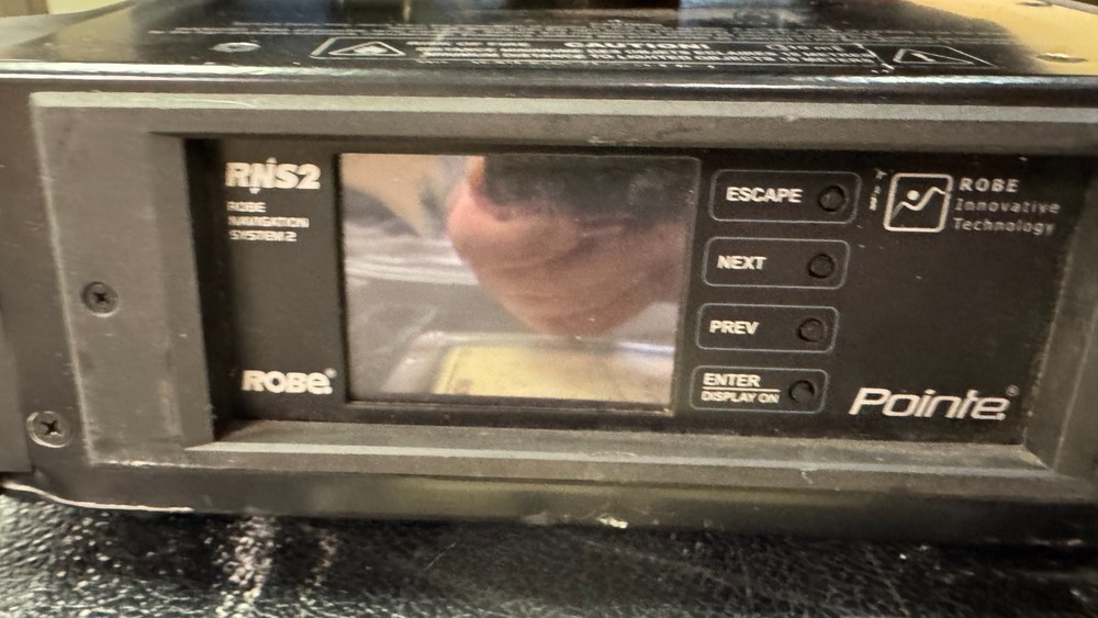 4 ROBE Pointe RNS2 Moving Head Light Road case with 4- MAKE OFFER -Will Seperate