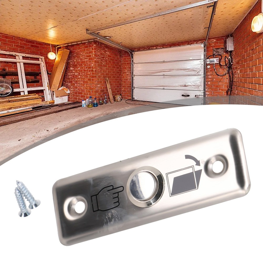 3A Metal Exit Switch Button Door Exit Push Release Button For Access Control GL