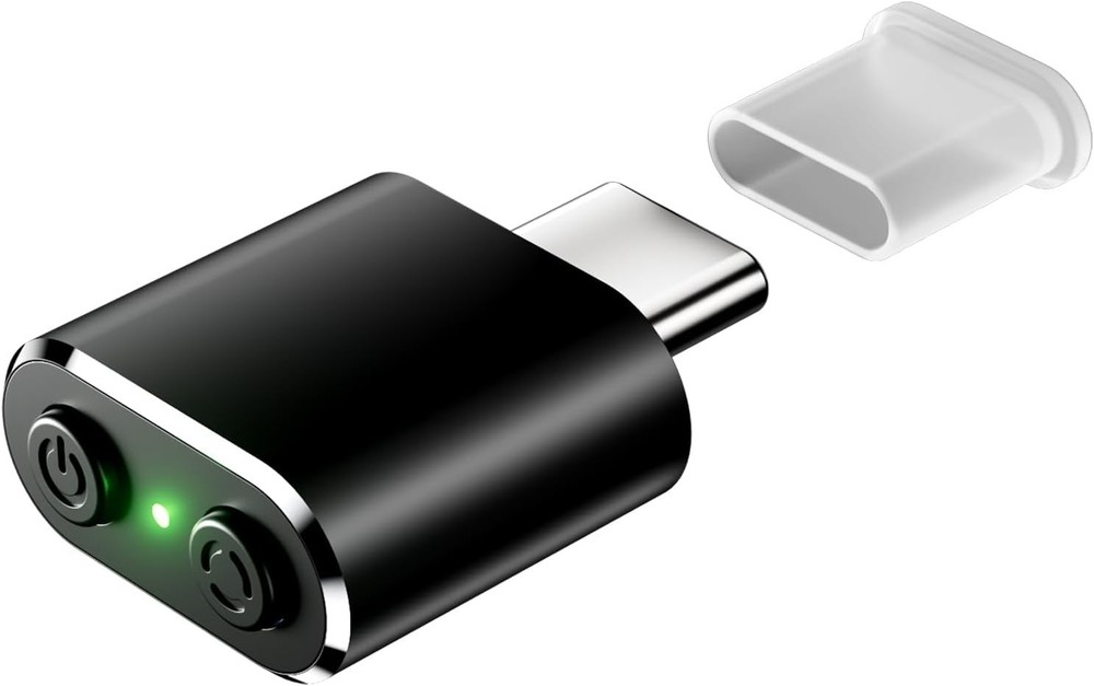 Mouse Jiggler Compatible with Type C Interface TypeC Black
