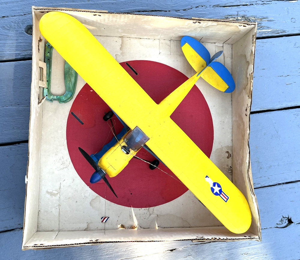 Vintage Thimble Drome Airplane