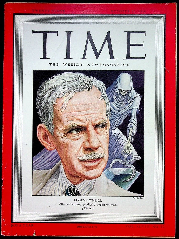 Time Magazine October 21 1946 Eugene O'Neill Artzybasheff Cover
