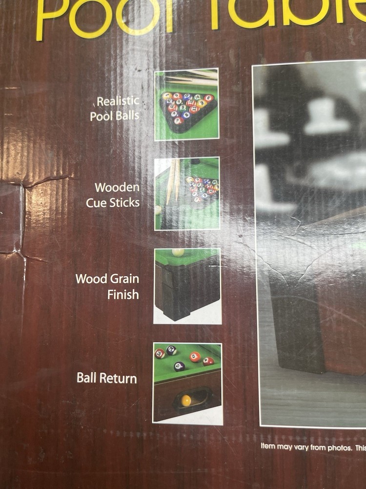 Pool Table Tabletop Billiards Premier Edition Pre Owned Excellent Condition