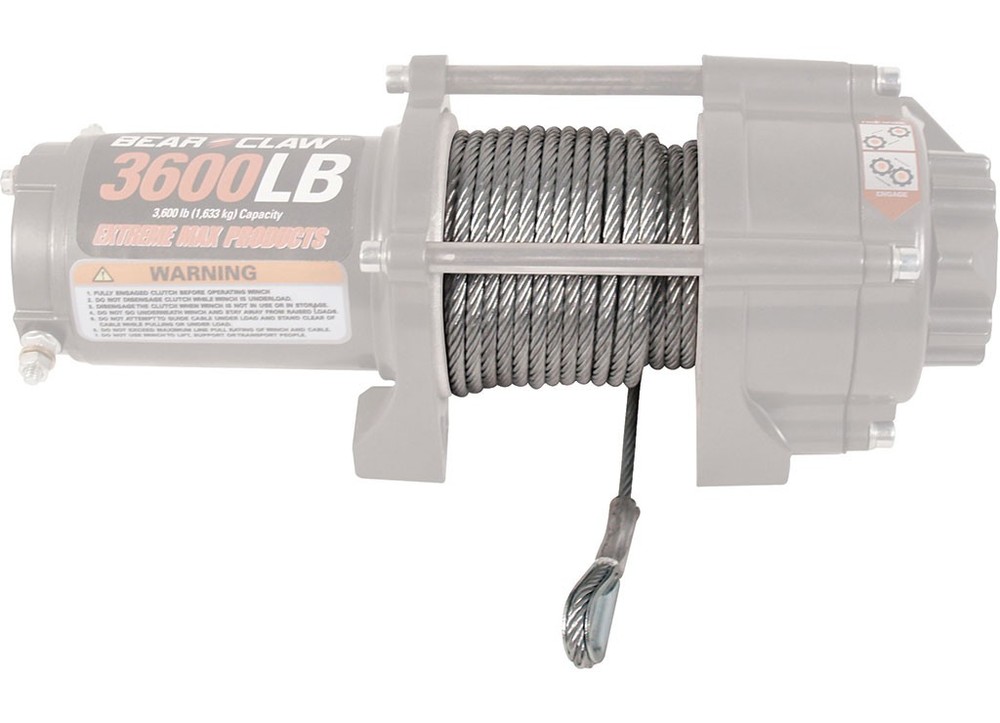 Extreme Max 5600.3009 Bear Claw Replacement Cable