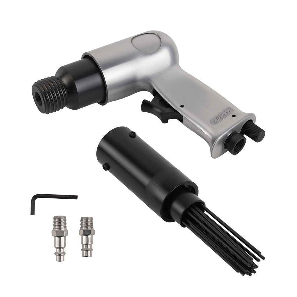 Needle Scaler Pneumatic Air Tool Pistol Grip Remove Slag Rust Deburring