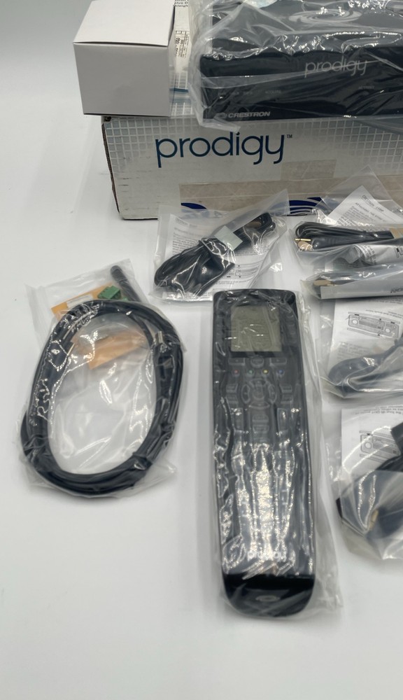 Crestron Prodigy PMC2 Home Automation Control System Kit Remote & Cables Black