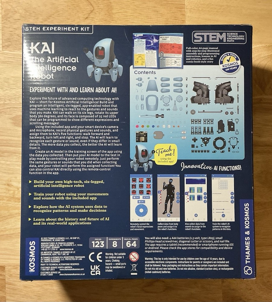 Thames & Kosmos Kai: The Artificial Intelligence Robot | NEW