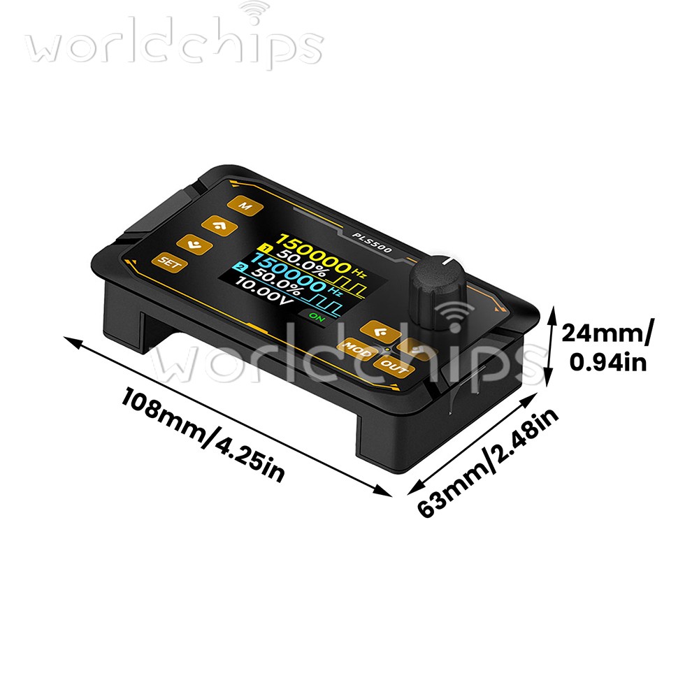 Signal Generator Module 2CH Adjustable Dead zone PWM Pulse Frequency Duty Cycle