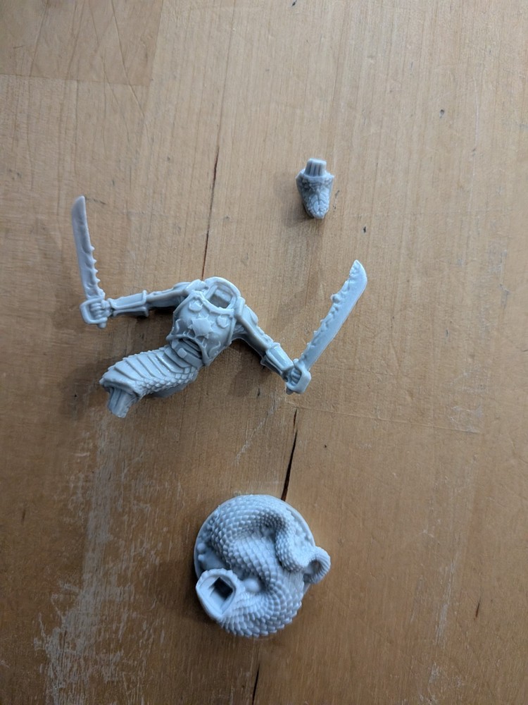 Reaper Bones 4 Nagendra Captain Snakemen