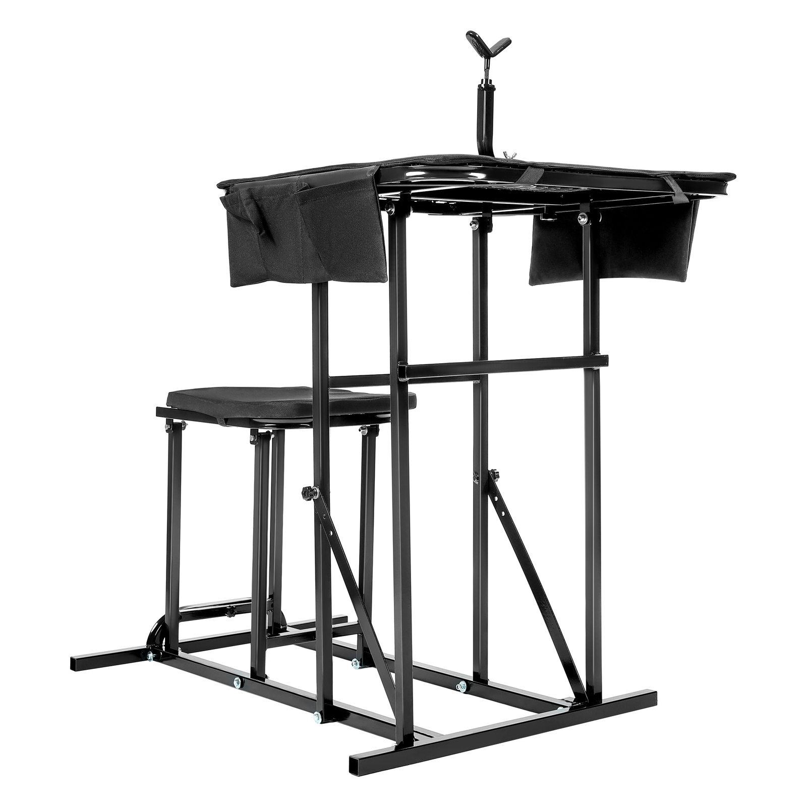 Portable Shooting Bench Seat Adjustable Table Hunting Gun Rest Outdoor