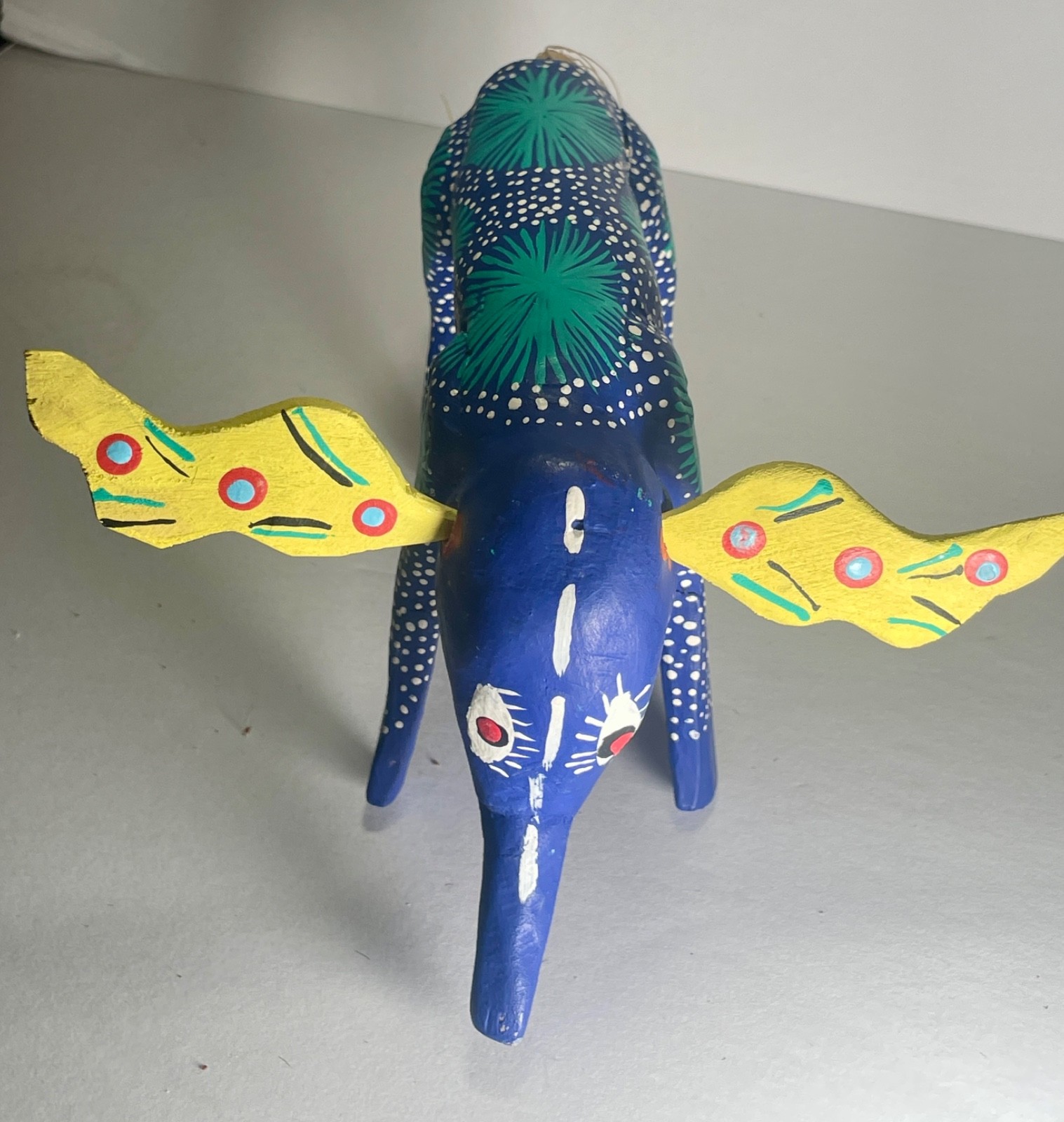 Manuel Jimenez~Oaxaca Alebrije Wood Animal Carving! Rare Early Piece of His!