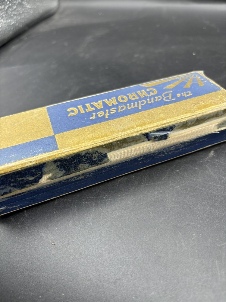 The Bandmaster Chromatic Harmonica Vintage Boxed