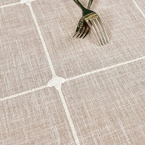 Embroidered Cloth Table Runner Rustic Plaid Farmhouse Table Runners Checkered
