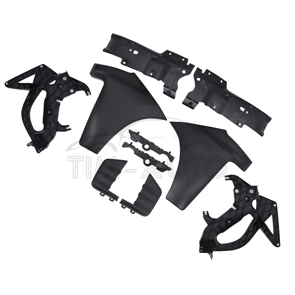 Front Bumper End Cap For 2019-2022 Chevrolet Silverado 1500 w/ Bracket